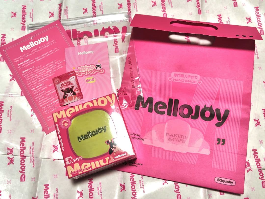 Mellojoy 贅沢スフレ スクイーズ 抹茶 らくらくメルカリ便にて発送