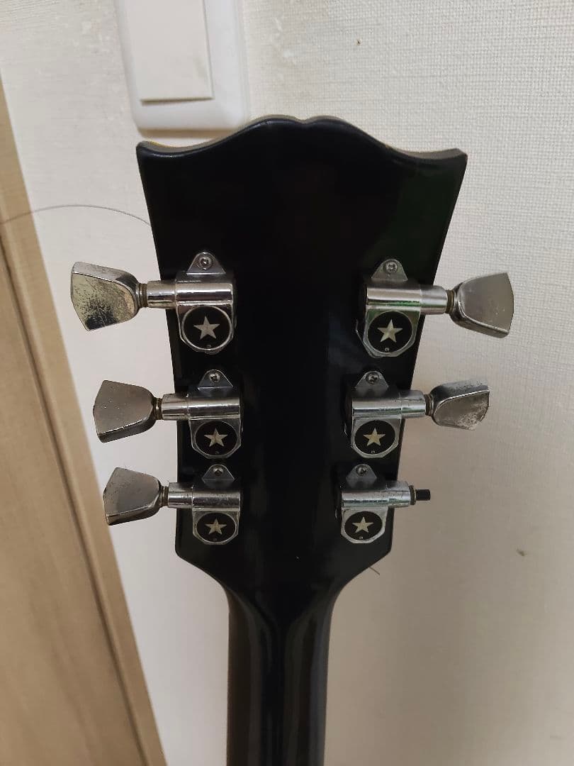 Greco レスポール　ブラック　　グネコロゴ