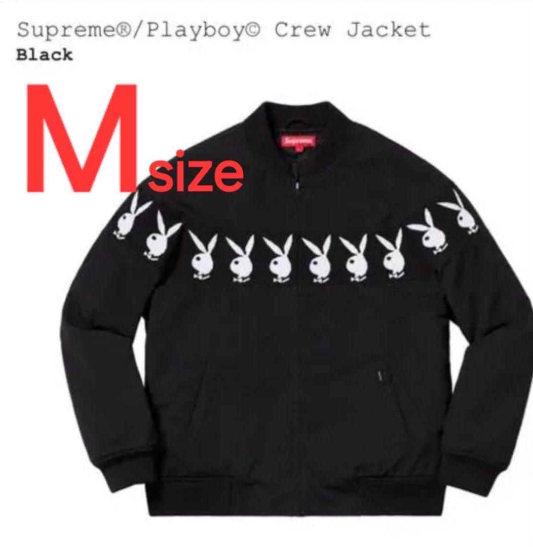 ★専用Supreme Playboy Crew Jacket黒ブラック★