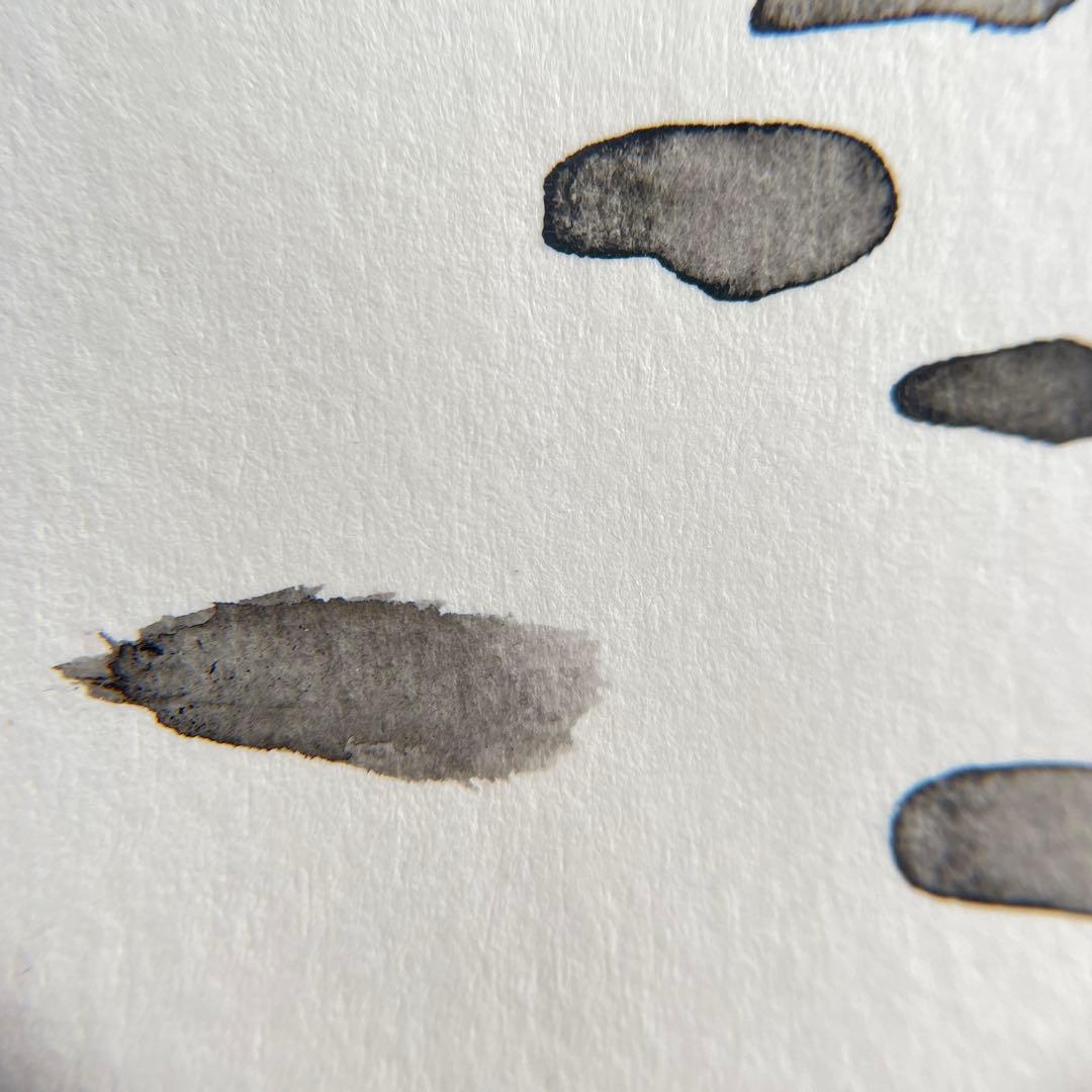 【和モダン】墨と水彩『こい』原画｜14×18.2cm｜静かな余白の絵