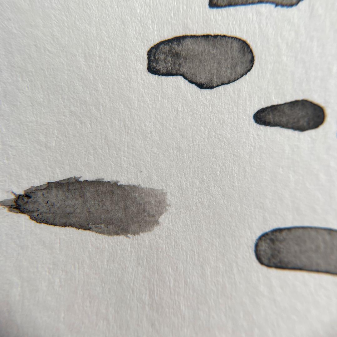 【和モダン】墨と水彩『こい』原画｜14×18.2cm｜静かな余白の絵