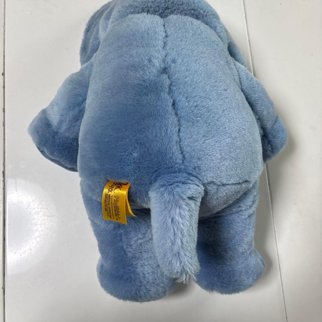ブルーエレファント パペット ぬいぐるみ 24K プレイトーキン レア
