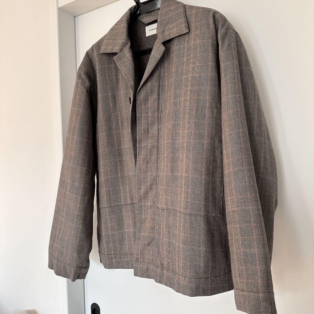 ✳︎Glencheck Flannel UtilityShirts マーカウェア