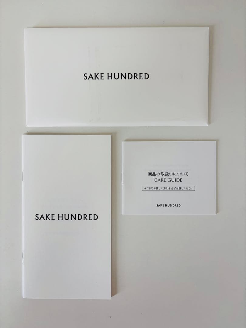 新品⭐︎SAKE HUNDRED BYAKKO BESPOKE クリスタル日本酒