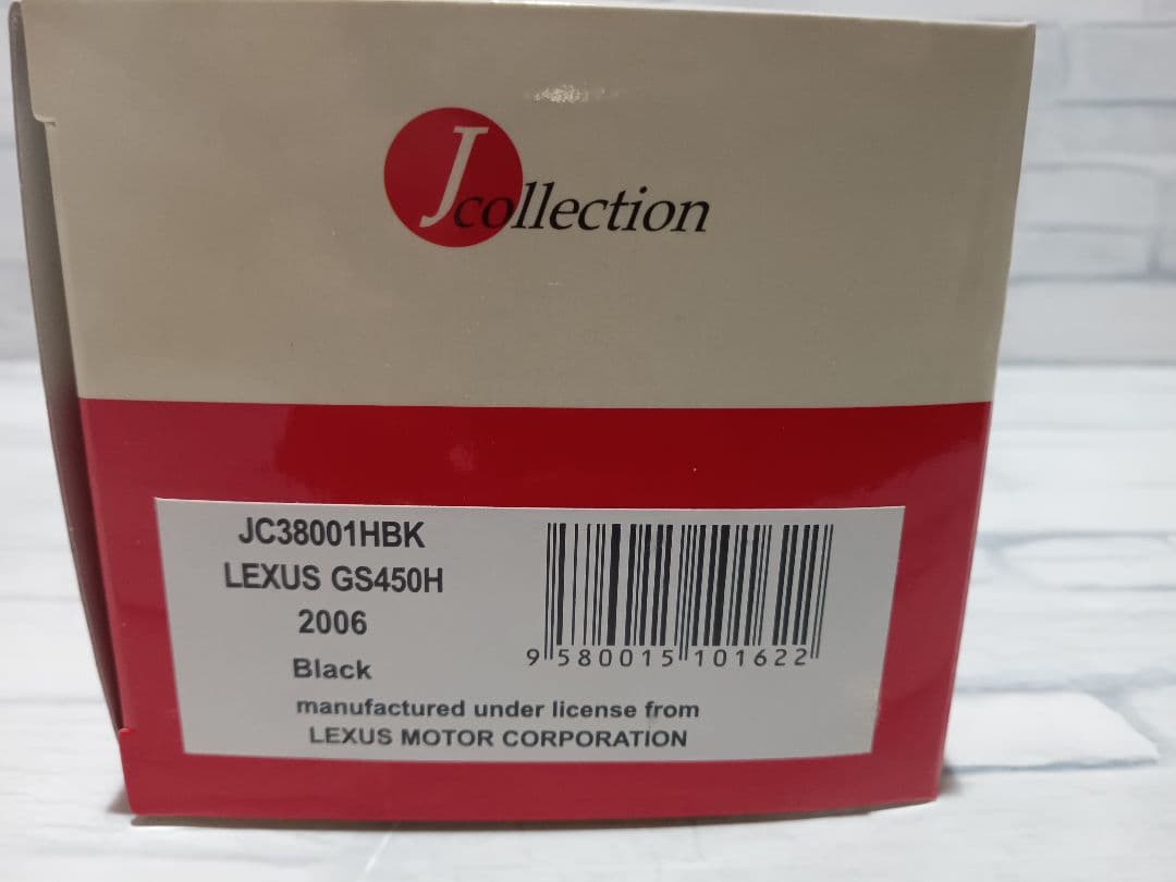 1/43 京商　レクサス　GS450H　ミニカー　ブラック