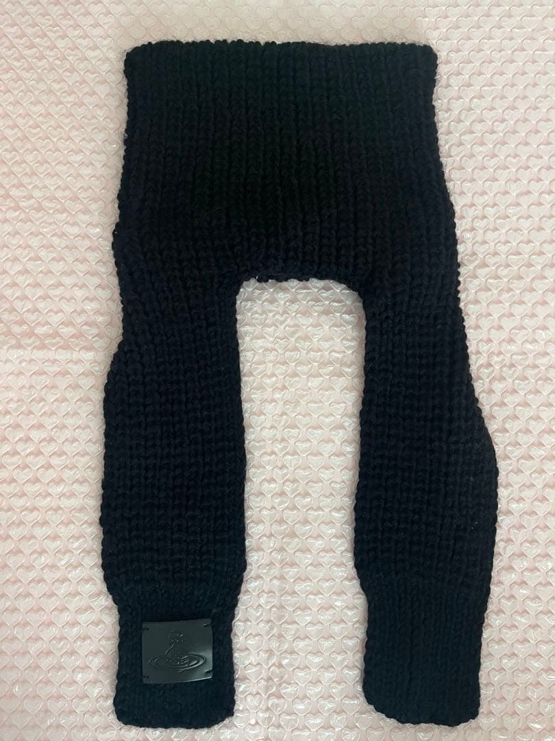 ヴィヴィアンウエストウッド キャットイヤー フラップニット ニットキャップ