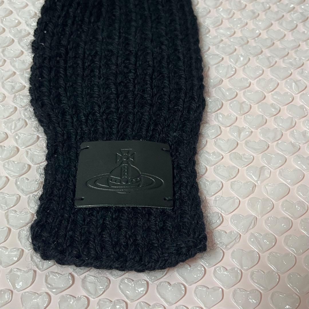 ヴィヴィアンウエストウッド キャットイヤー フラップニット ニットキャップ