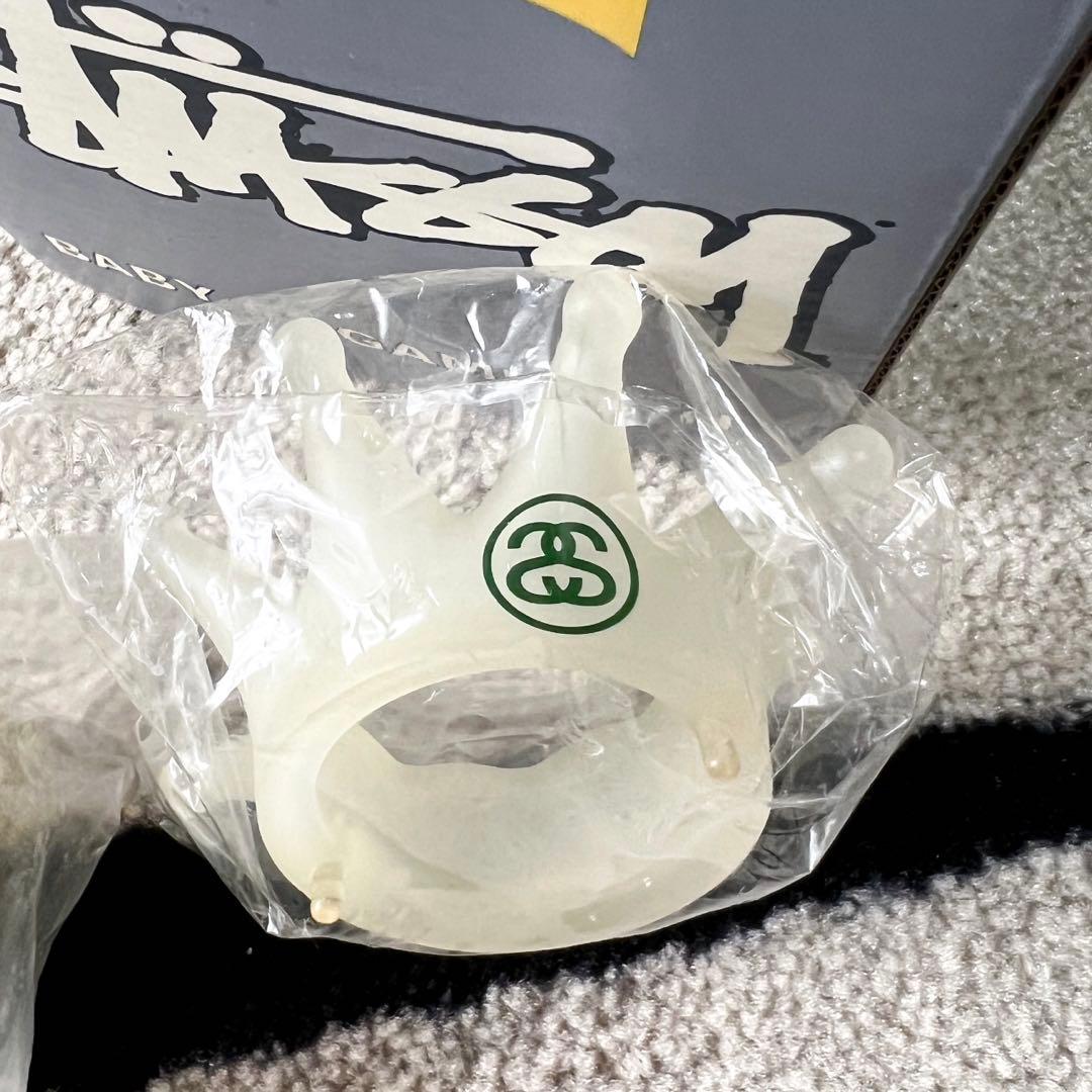 超希少 old stussy フィギュア clear デッドストック