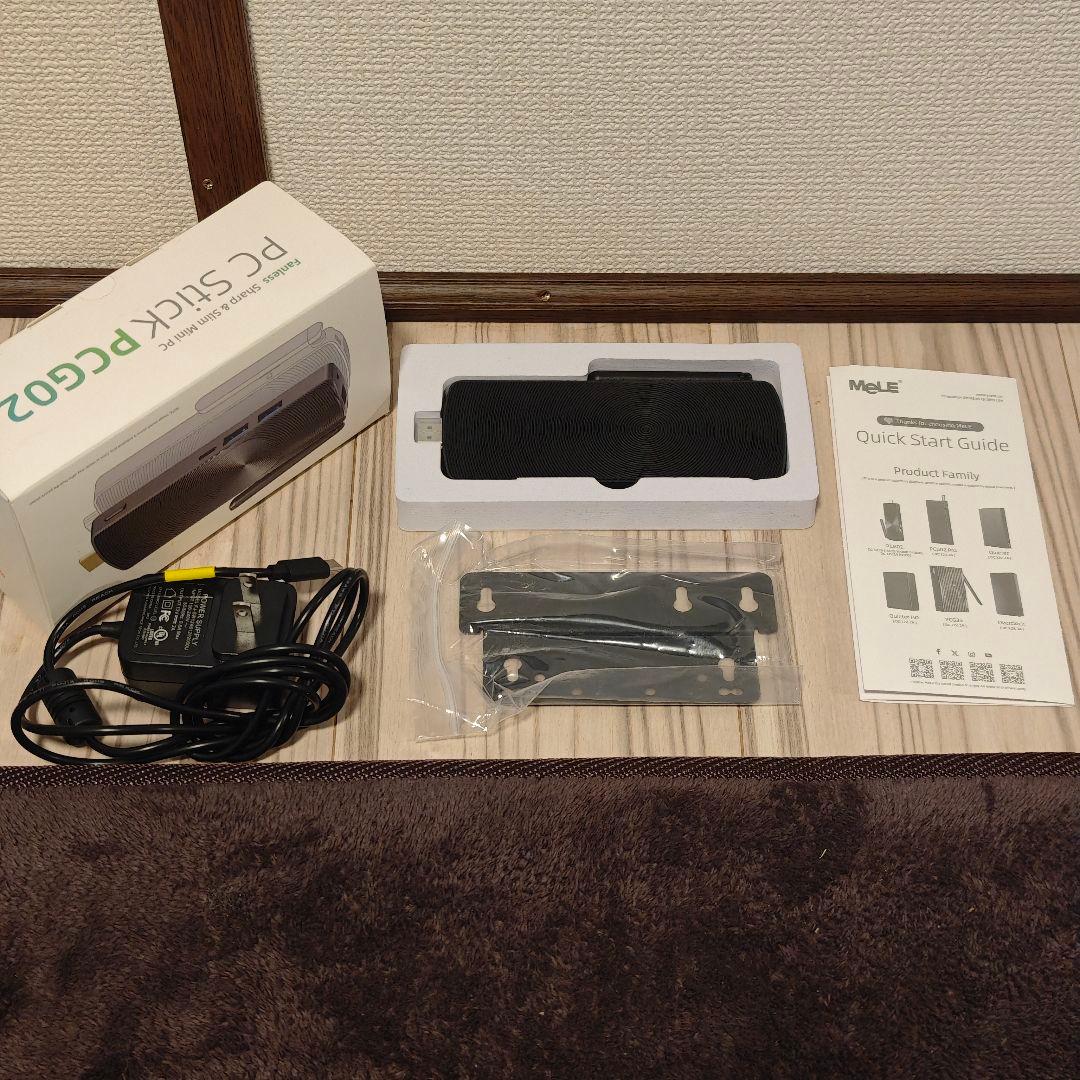 【訳有】MeLE PCG02｜N100/8G/256G｜ファンレスPCスティック
