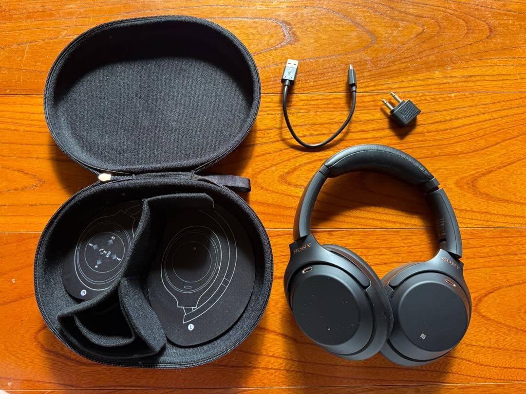 SONY WH-1000XM3ワイヤレスヘッドホン ブラック