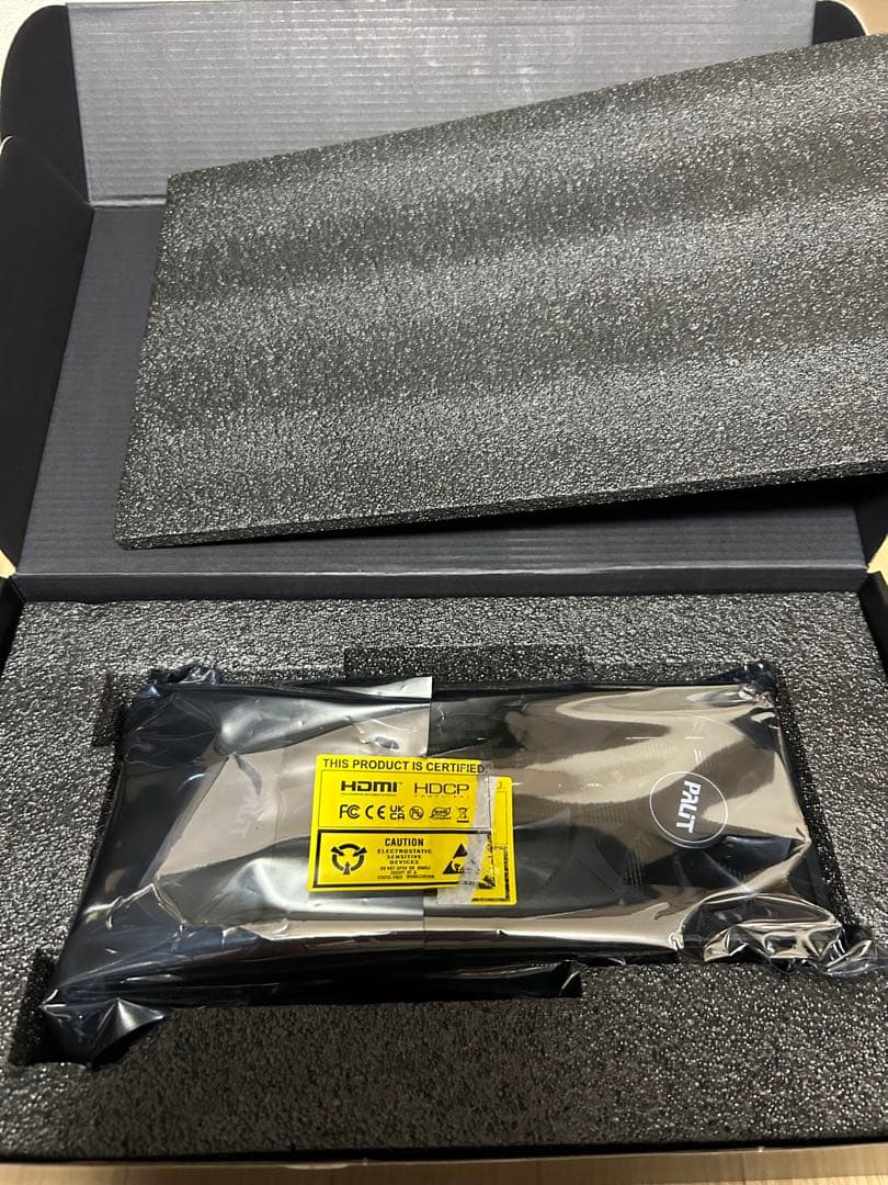 (ほぼ未使用)Palit GeForce RTX 4060 Ti 16GB