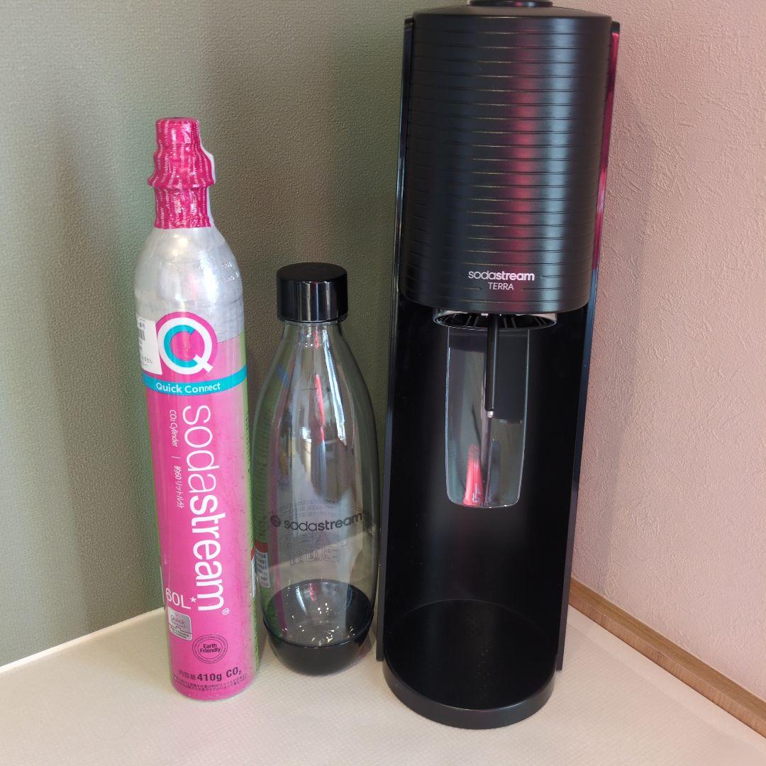 【新品未使用品】SodaStream TERRA 炭酸水メーカー ブラック