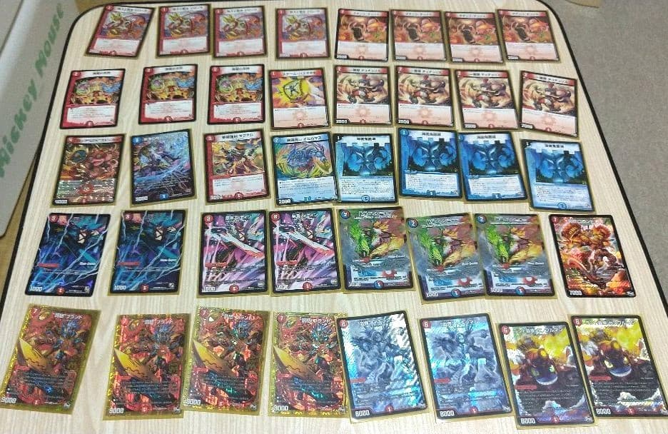 引退デュエマ。ジョーカーズ ミラダンテ 罰怒ブランド などなど