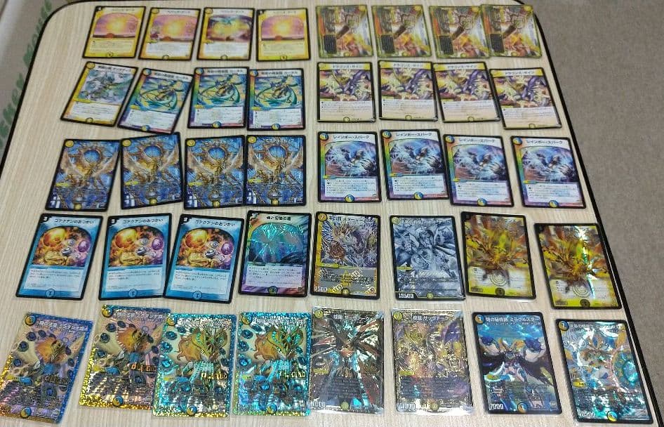 引退デュエマ。ジョーカーズ ミラダンテ 罰怒ブランド などなど