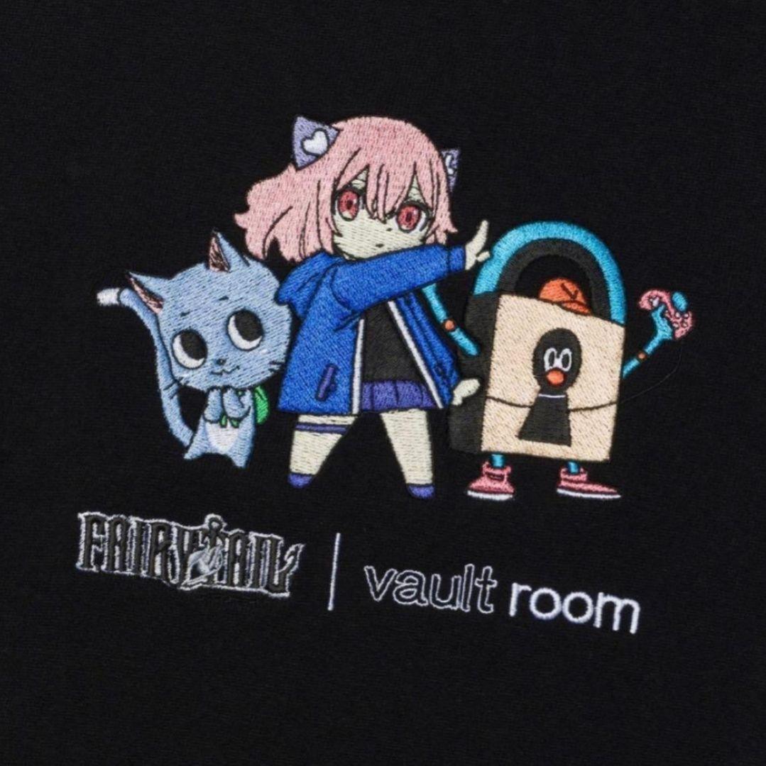 【新品】Lサイズ VR × nqrse × HAPPY TEE / BLACK