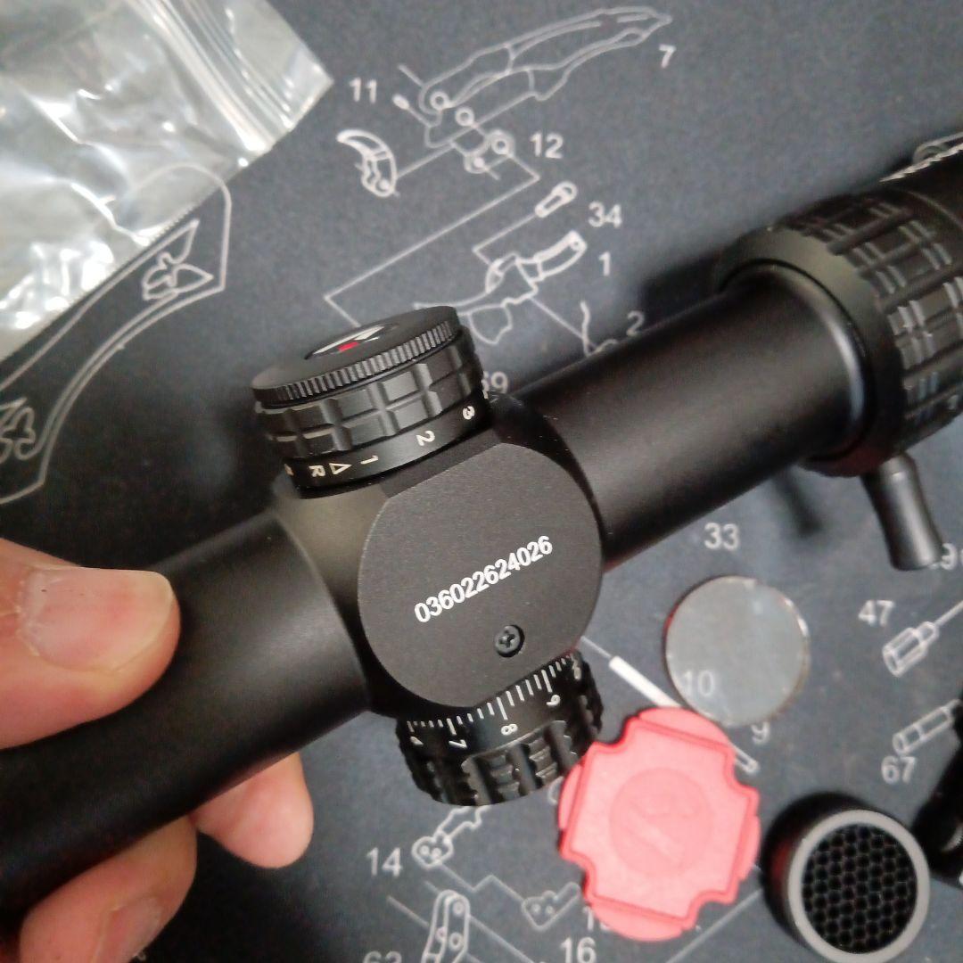 victoptics 1-6×24 ショートスコープ