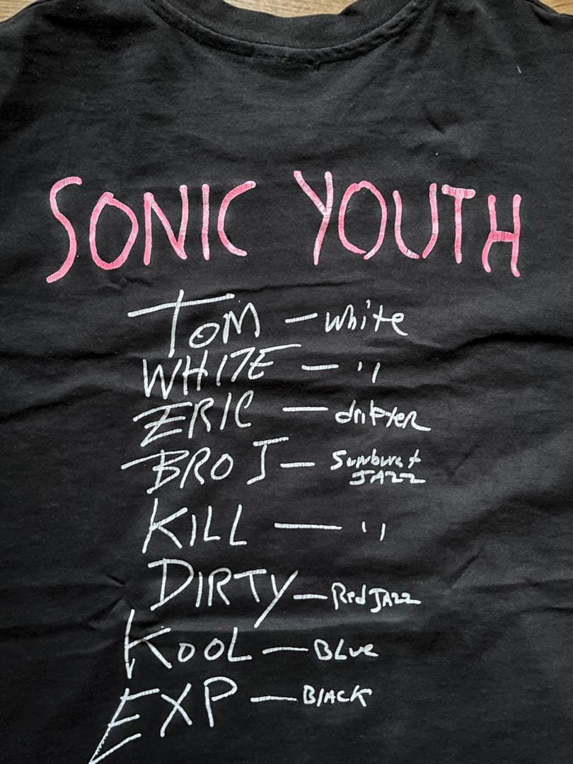 90s Sonic Youth Disappearer Tシャツ ソニックユース