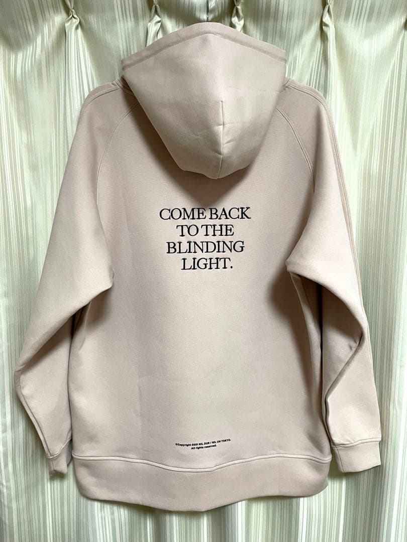 ミュージシャン NIL DUE / NIL UN LONG EMBROIDERY HOODIE