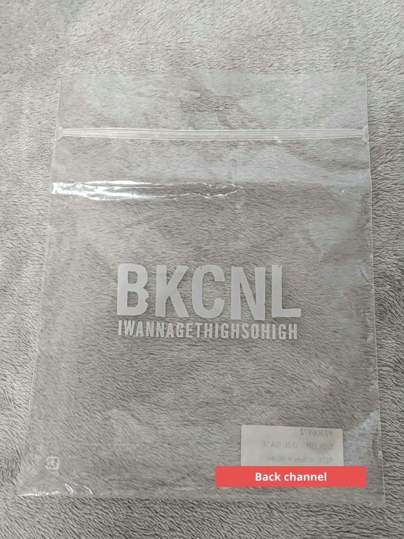 バックチャンネル　ゴーストライオンカモ　バンダナ　新品袋付きnitraidthc