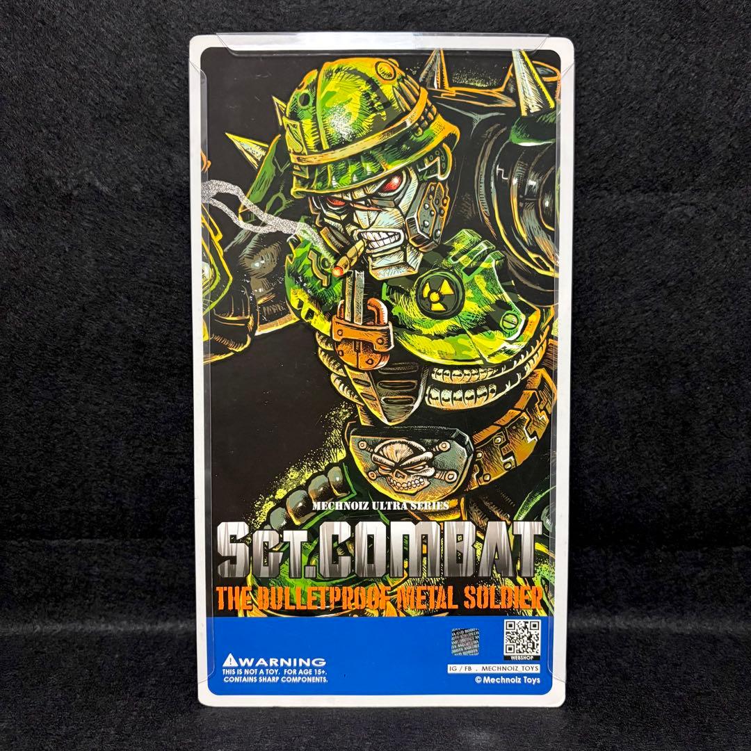 mechnoiz toys 『SGT.COMBAT』 ソフビ インディーズ