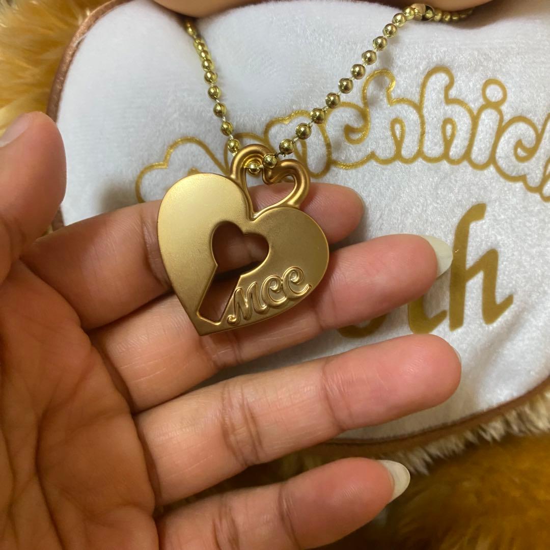 希少 モンチッチぬいぐるみ40th Anniversary 女の子ゴールド L