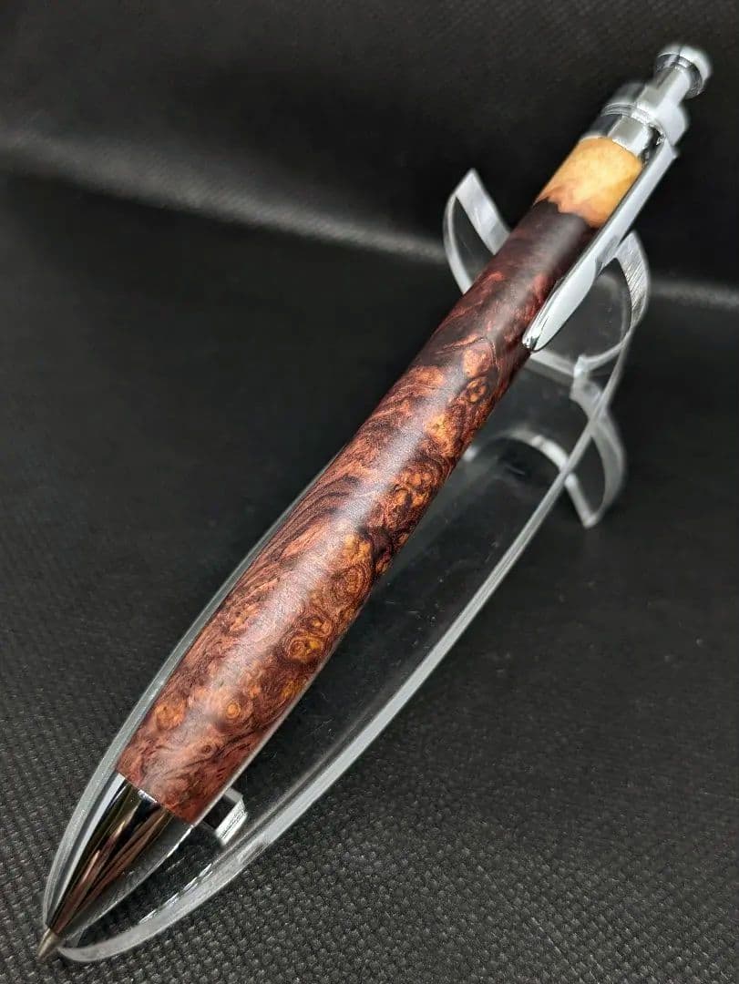 極上杢 ホンジュラスローズウッド瘤 紅白 三神シャープ1100 おまけ付き