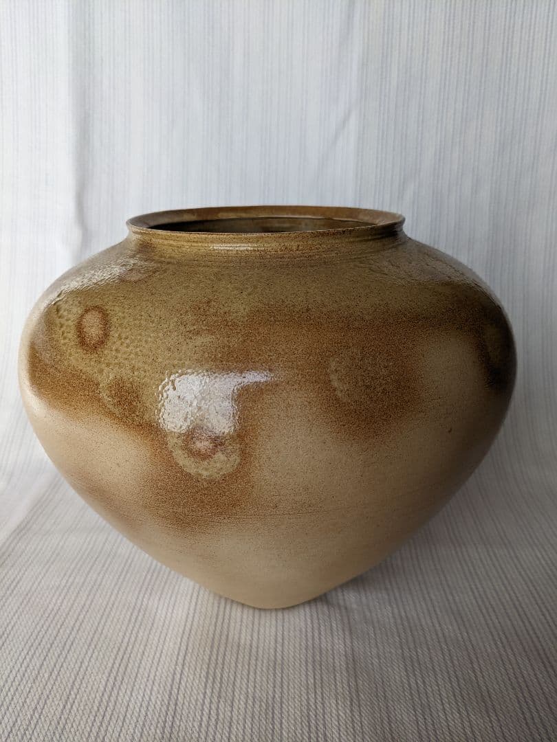 【再値下げ】日展作家、田辺陶豊の壺