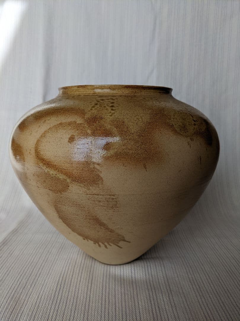 【再値下げ】日展作家、田辺陶豊の壺