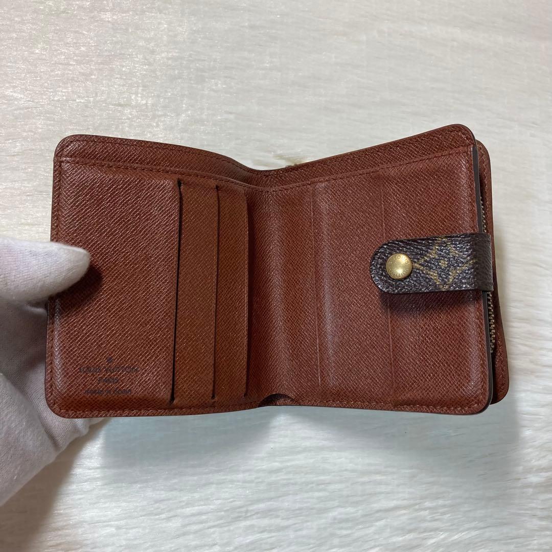 本日限定　美品　LOUIS VUITTON コンパクト　ミニ　二つ折り　折り財布