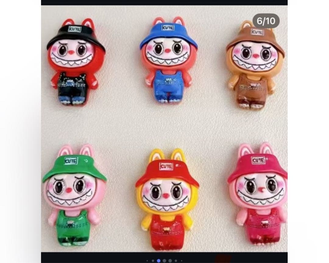 リナ キャラクターキーホルダー 6個セット