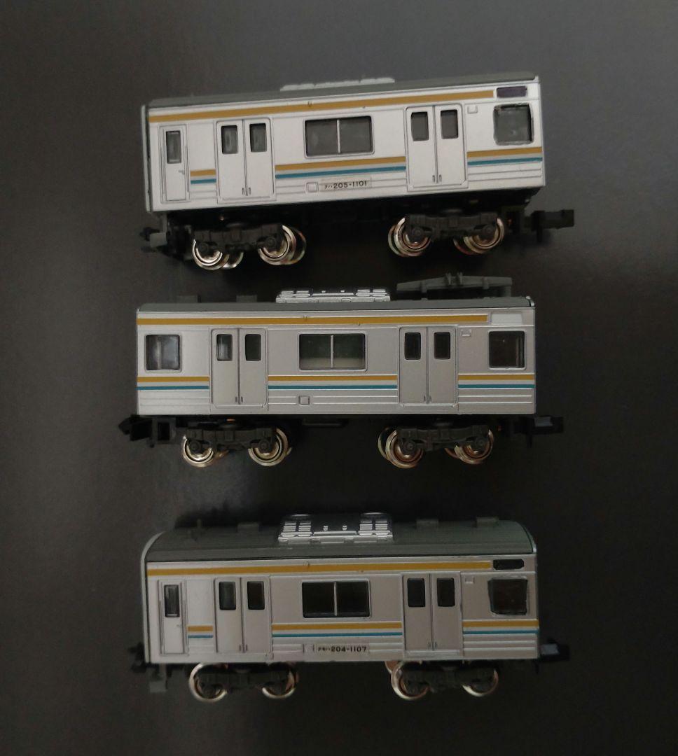Bトレインショーティー 205系 鶴見線 3両セット【組立N化済】