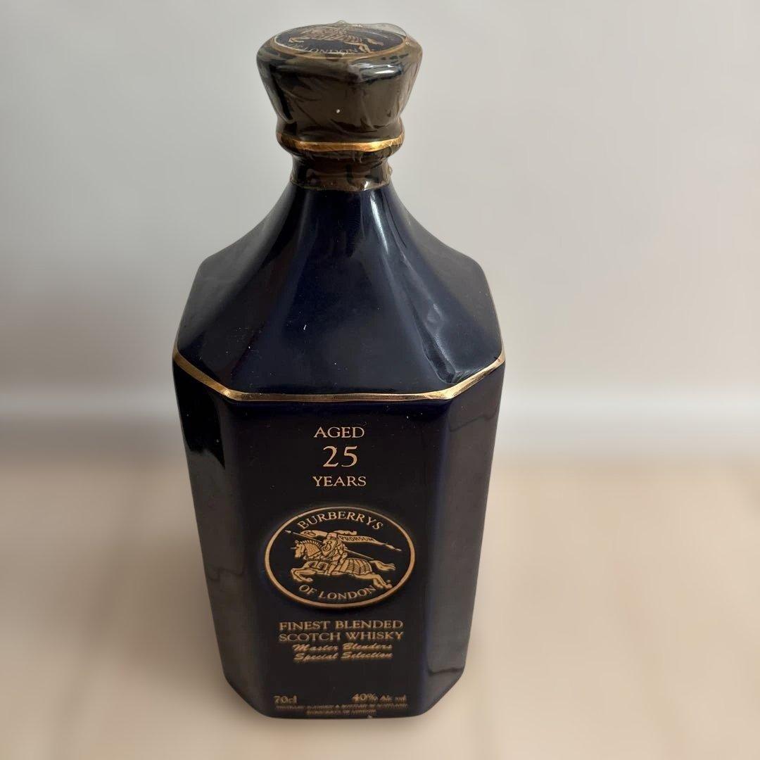 バーバリー　ブレンデッドウィスキー　25年
