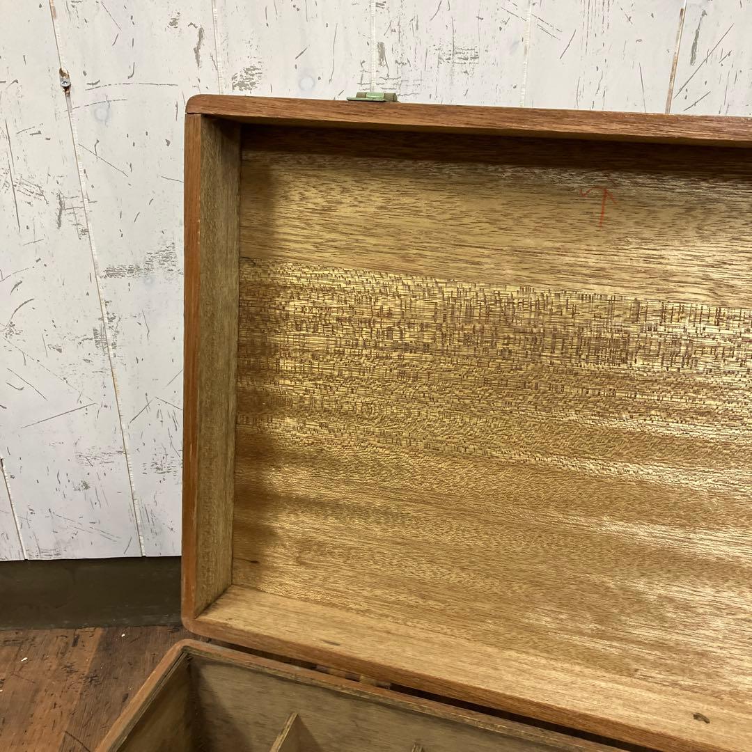 A-3 昭和レトロ サッポロビール 木製 運搬箱 リボンシトロン リボンオレンジ