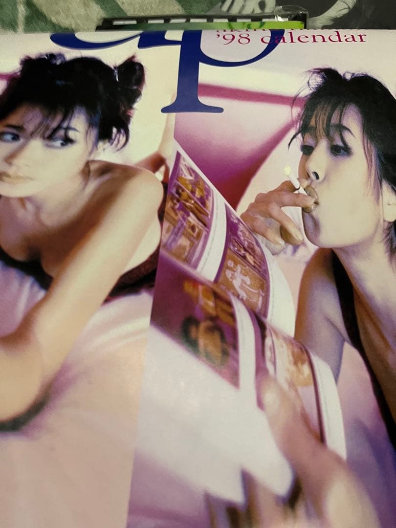 中森明菜1998年カレンダー