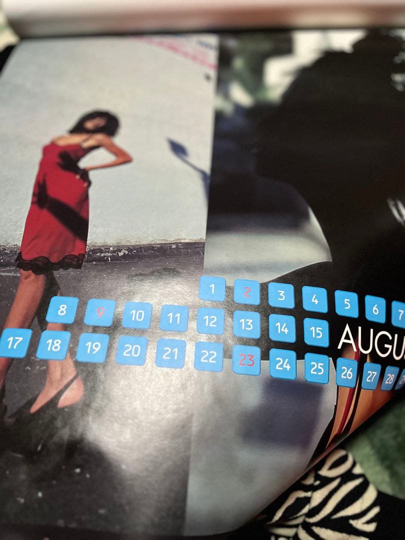 中森明菜1998年カレンダー