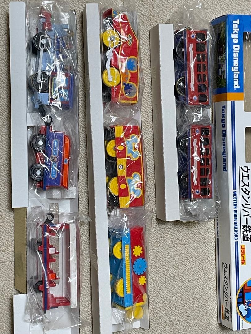 【ディズニー プラレール】鉄道 車両 トレイン ミッキー  まとめ ３点セット
