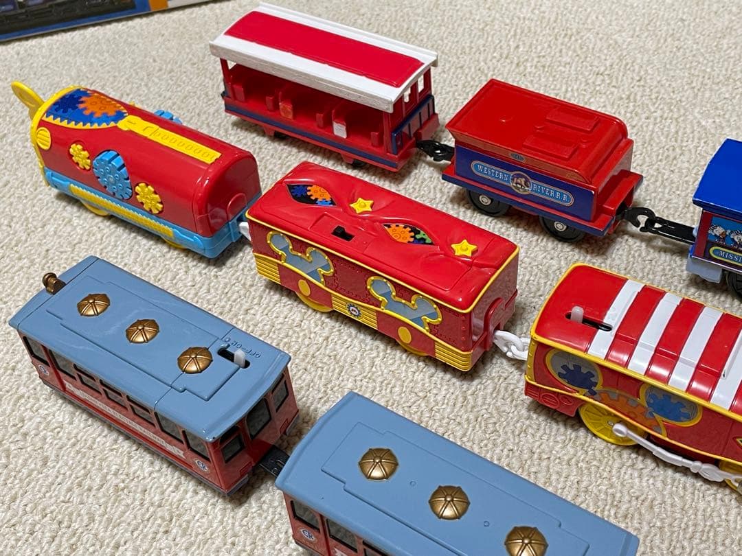 【ディズニー プラレール】鉄道 車両 トレイン ミッキー  まとめ ３点セット