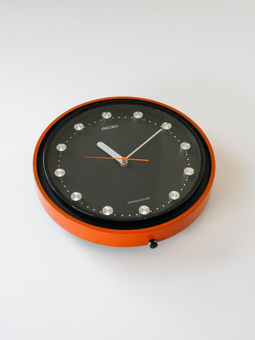 70's SEIKO スペースエイジ 掛時計 ミッドセンチュリー　レトロ