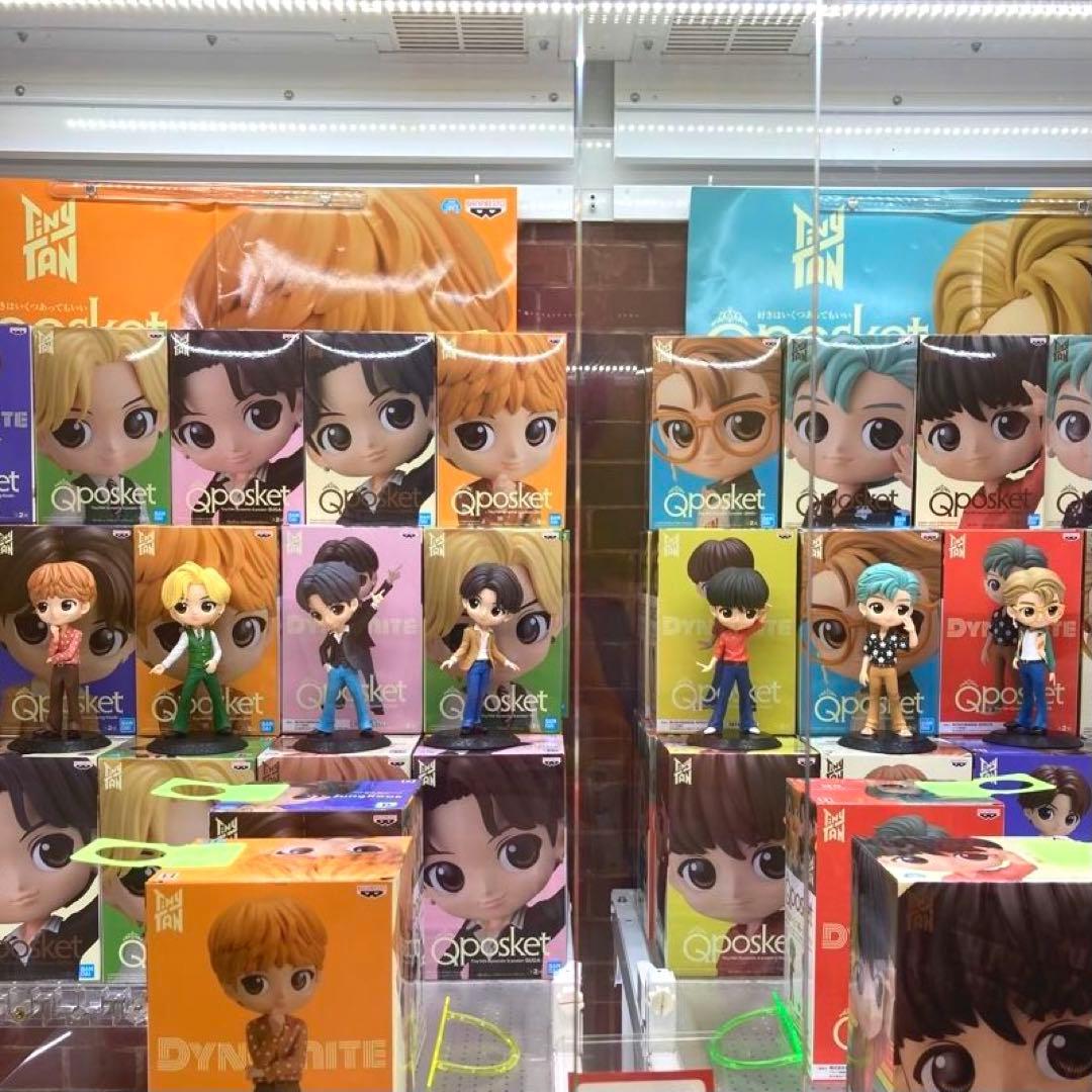 BTS TinyTAN Qposket フィギュア 全１４種 フルコンプセット