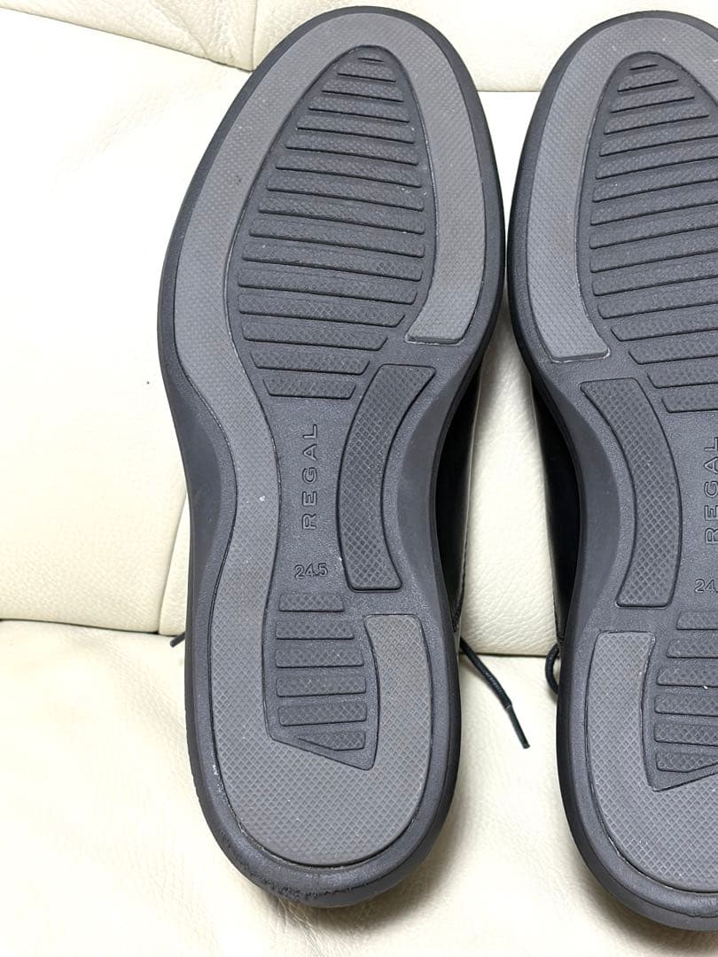 リーガルの革靴 ストレートチップ 24.5cm 黒 71WR