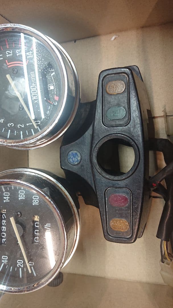 カワサキ純正 ゼファー400 スピードメーター ZEPHYR 当時物