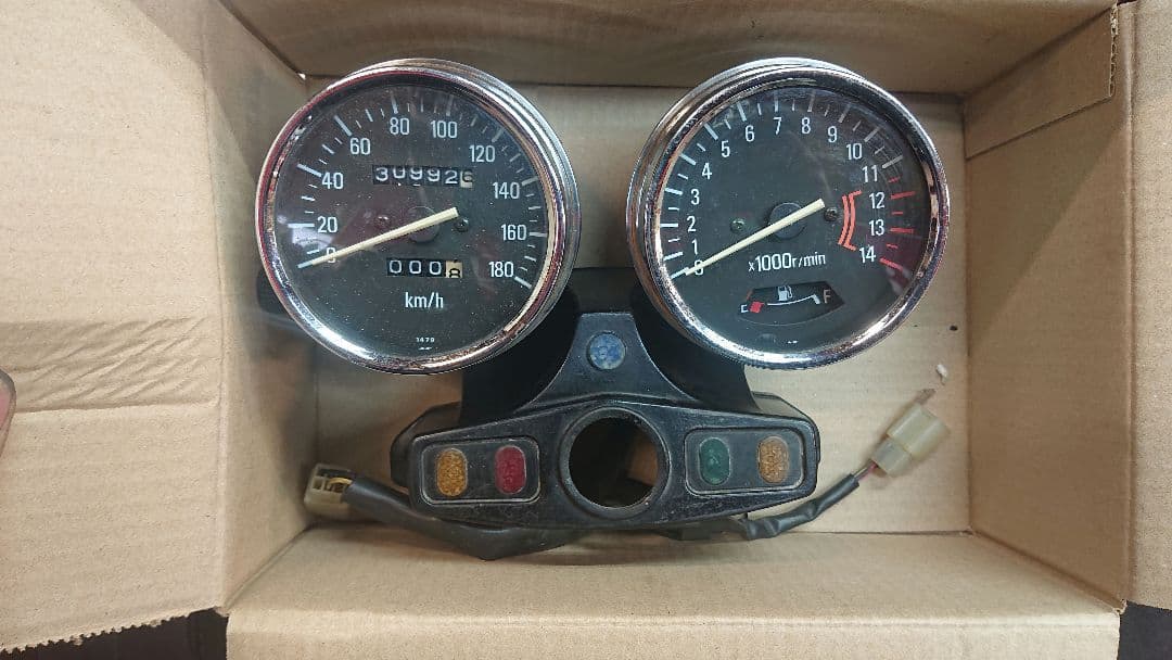 カワサキ純正 ゼファー400 スピードメーター ZEPHYR 当時物