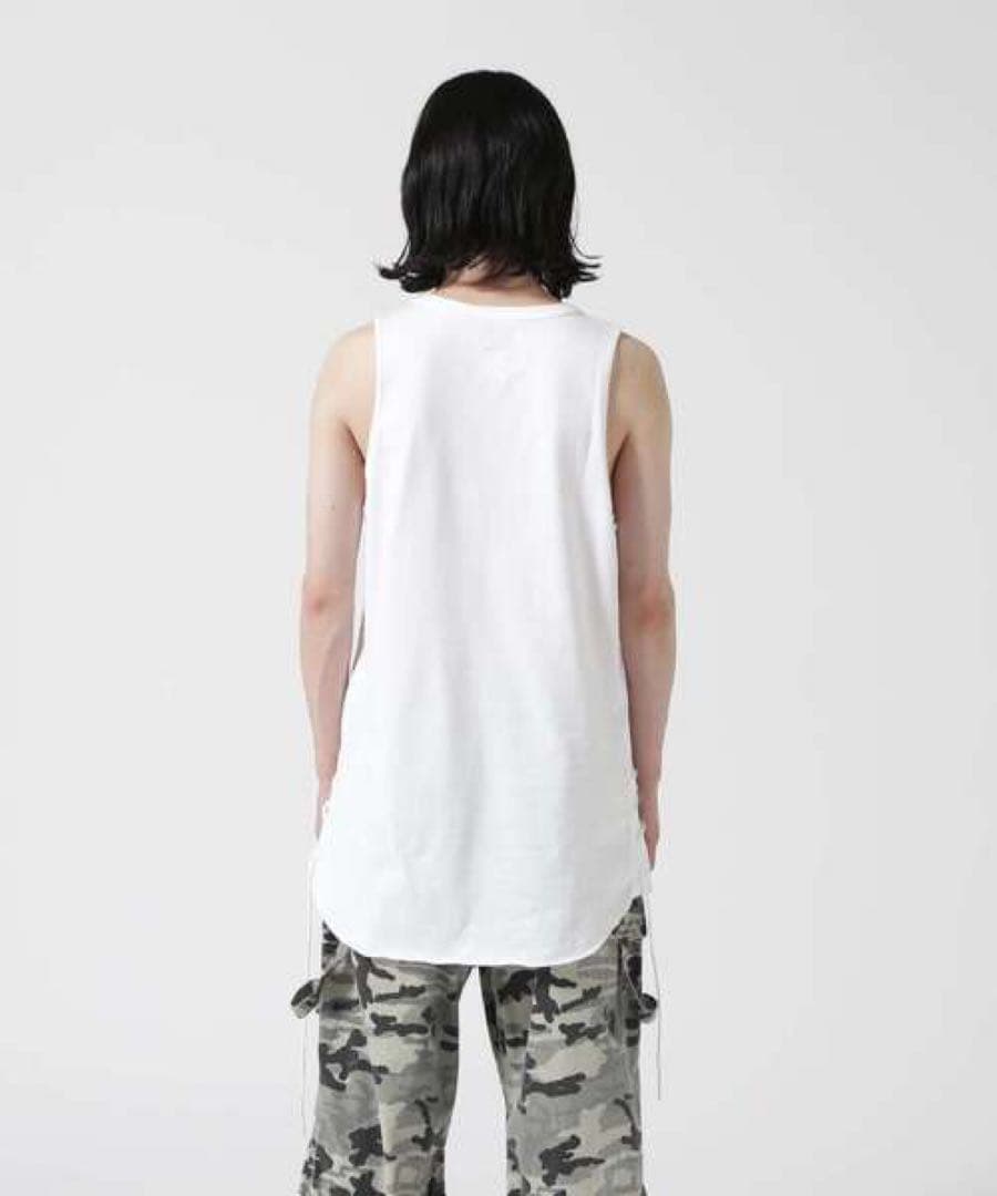 FACETASM レースアップタンクトップ