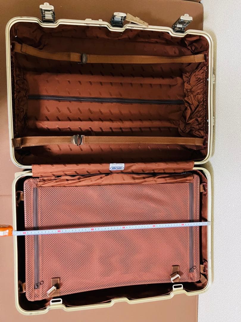 【Ragさん専用】【美品・希少】RIMOWA トパーズ 63L チタニウム
