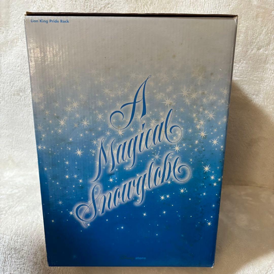 【ほぼ新品】ディズニー スノードーム オルゴール ライオンキング