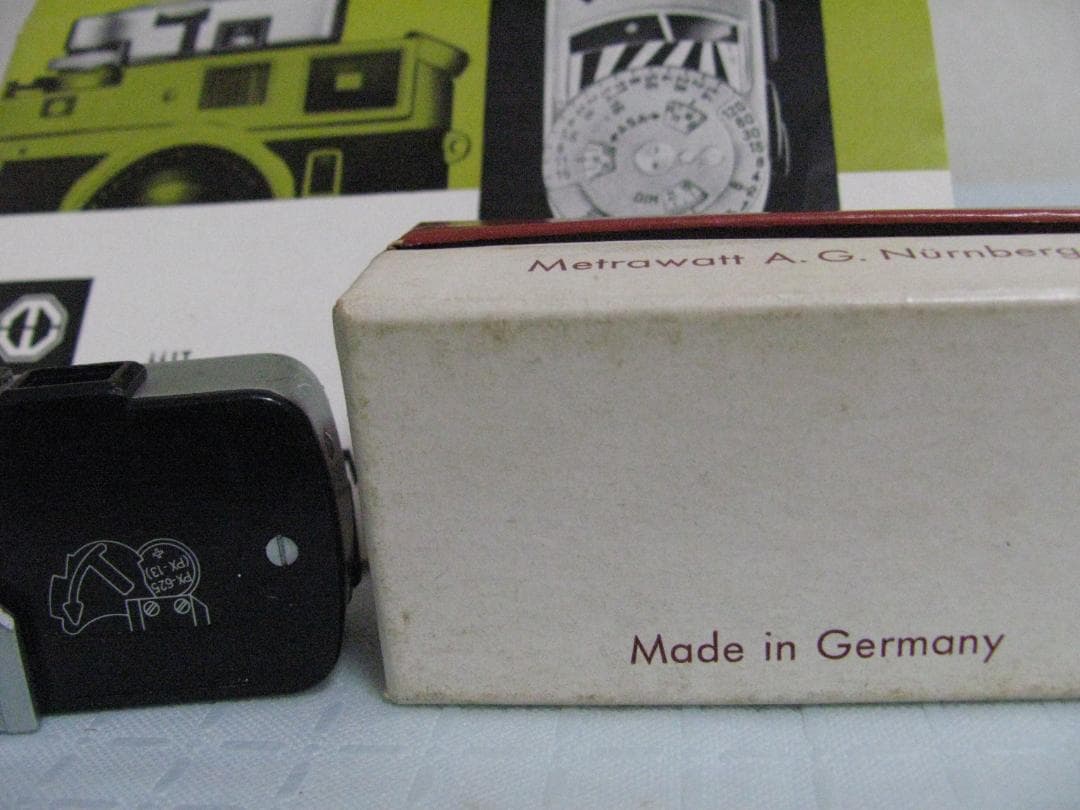 ★Leica Meter MR 露出計 元箱・取扱説明書付き