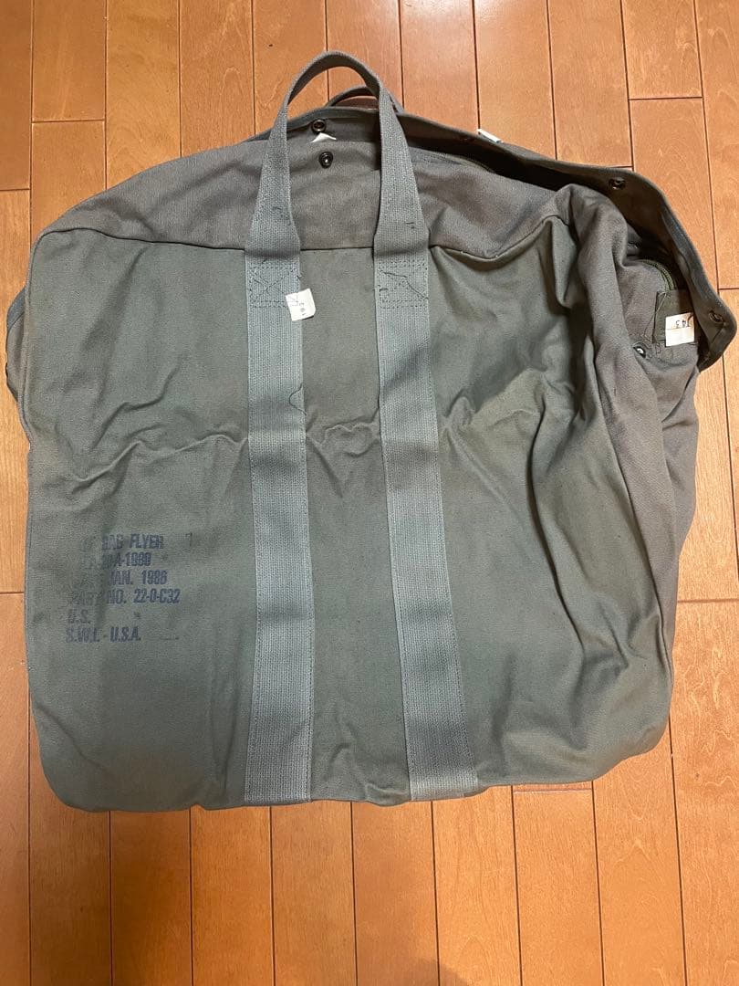 フライヤーズキットバッグ　実物 USED 米軍 U.S.A.F.  大容量