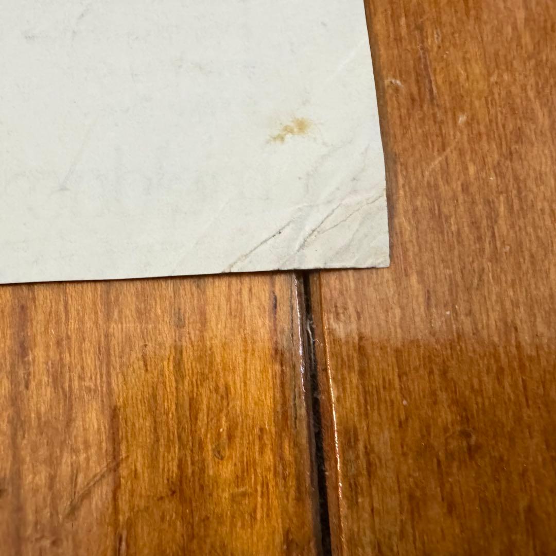 B'z結成前の松本孝弘　ソロCDのフライヤー　額付き　B5サイズ