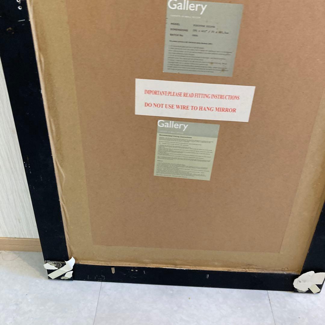 PPP　北九州発ゴールドフレーム 長方形ミラー　4枚まとめ売り　着払い