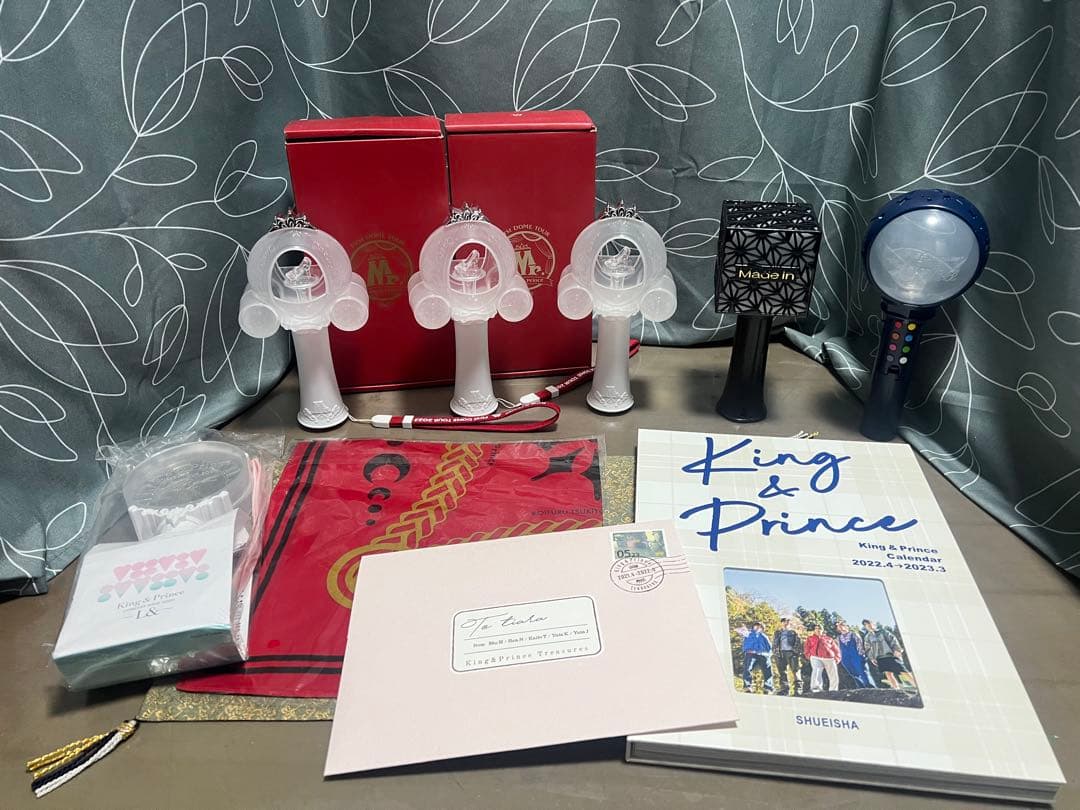 King & Princeカレンダー、バンダナ、ペンライト等 グッズ8点